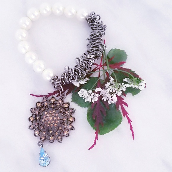 Jewelry - Swarovski Crystal Bracelet Indiana Charm Bollywood Jewelry - Swarovski Crystal Bracelet Indiana Charm Bollywood